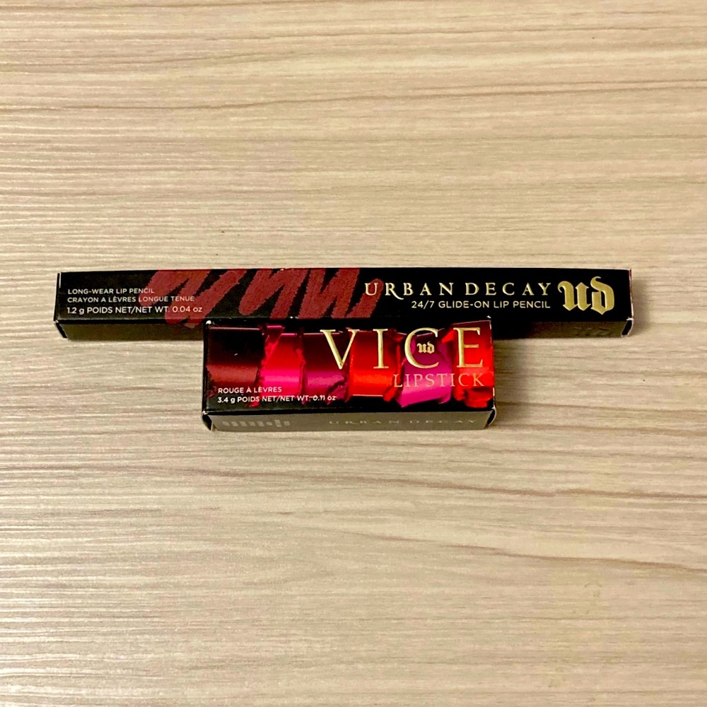 🎉HP!🎉💄NIB Urban Decay HEX Lipstick/Liner Duo!